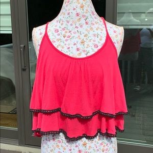 Love Culture Crop Top Size Large /Grande NWOT